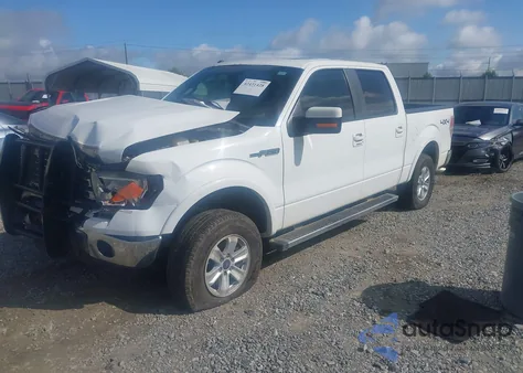 2014 Ford F-150 Lariat из США, поврежденный, VIN 1FTFW1EF2EFA98352